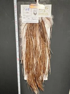 Flash Sale Hackle 218 - Heritage Saddle - Dark Brown Dun (size 14-16)