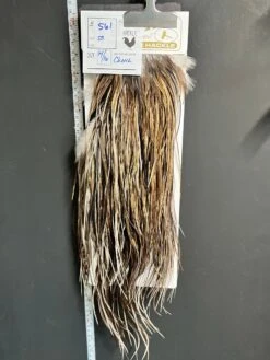 Flash Sale Hackle 561 - Heritage Saddle - Speckled Badger (size 14-16)