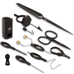 Loon Complete Fly Tying Tool Kit - Black