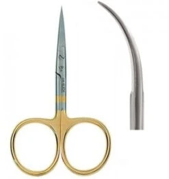 DR SLICK Dr. Slick Curved All Purpose Scissors, 4"