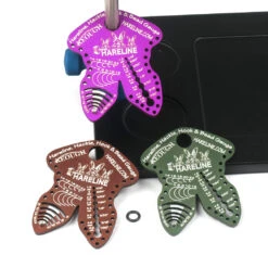 Hareline Hackle, Hook & Bead Gauge